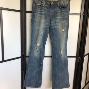 Current/Elliot “The Cowboy” distressed jeans size 31